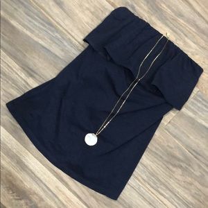 Lilly Pulitzer Ruffle Strapless Top